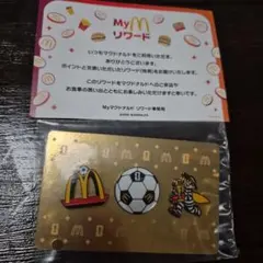 【新品未開封】マクドナルド　FIFAワールドカップ2026 コラボピンズセット