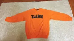 XLARGE オレンジ スウェット