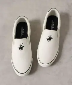 Beverly Hills Polo Club ワンポイント刺繍 スリッポン