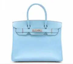 エルメス キャンディバーキン30 ヴォーエプソン セレストxミコノス