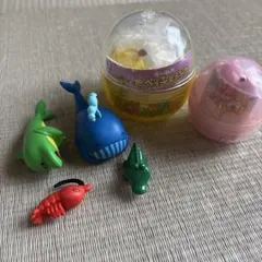 たべっ子どうぶつ　たべっ子どうぶつ水族館　フィギュア　ガチャガチャ