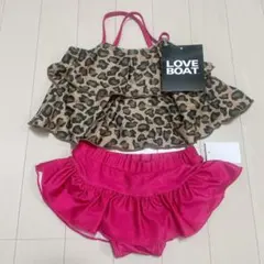 新品♡LOVE BOAT ヒョウ柄水着 セパレート