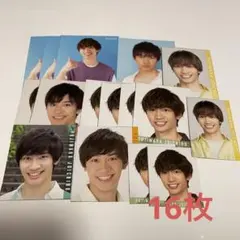 なにわ男子　藤原丈一郎　デタカ　厚紙　16枚