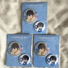 未開封新品】Free!RW夢 松岡凛・山崎宗介 あつめて！缶バッジセット