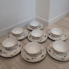 Noritake スープカップ＆ソーサー 7客セットのサムネイル