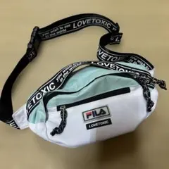 FILA×LOVETOXIC ボディバッグ ウエストポーチ