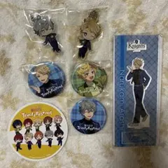 あんスタ トリニティフェス 鳴上嵐 瀬名泉 春川宙 アクスタ アクキー 缶バッチ