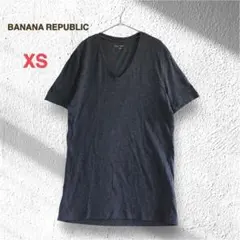 バナナリパブリック Vネック Tシャツ カットソー グレー XS ストレッチのサムネイル