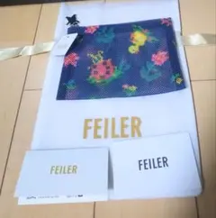新品 FEILER ハイジ ギフトラッピング カラフル花柄ポーチ