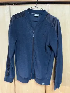 PUMA フリースジャケット Lサイズ ネイビー