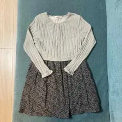 SHIPS 長袖ワンピース 130 女の子　トップス