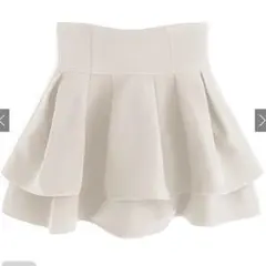 GRL フリージア インパン裏地付きフレアミニスカート〔gm772〕