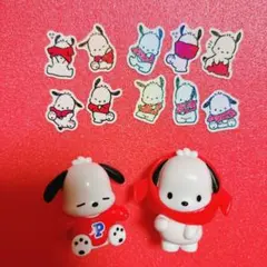 ポチャッコ シークレットマスコット フレークシール