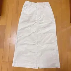 LEPSIM コーデュロイ タイトスカート ベージュ 寄りS M〜Ｌの方にも