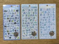【国内正規品】ボンボンドロップシール moji 3枚セット　ボンドロ