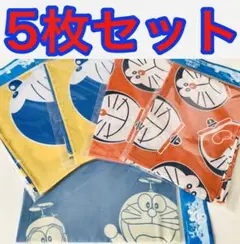 連休限定お値下★新品★ドラえもん手ぬぐい5枚セット