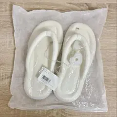 厚底サンダル ホワイト 24cmのサムネイル