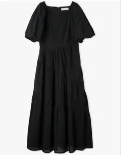 新品MARY QUANT リボンティアードワンピース サイズM ブラック - メルカリ
