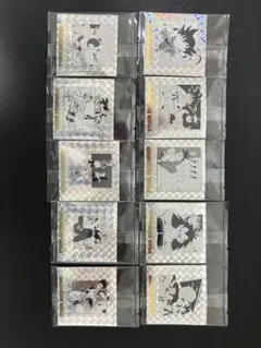 ドラゴンボール 40周年記念 ウエハース シール 10枚