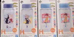 僕のヒーローアカデミア 一番くじ 垂れ流せ！文化祭！ H賞 クリアボトル 4点