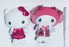 サンリオキャラクターズ　N ICO MAKE Lぬいぐるみ　キティ・マイメロ