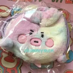 BT21☆ レインボー巾着 ポーチ☆TATA BTS