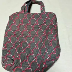 ハンドメイド　ロベルタ柄　トートバッグ