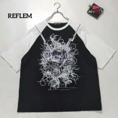 REFLEM/レフレム』ピアス付きラグランスリーブカットソー - メルカリ