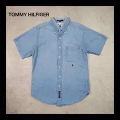 【稀少美品】　TOMMY HILFIGER トミーヒルフィガー　デニムシャツ