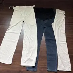 マタニティデニム、スパッツ