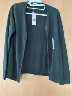 GU ダークグリーン カーディガン Mサイズ