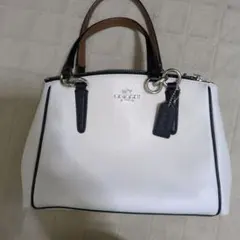 COACH ホワイト ショルダーバッグ