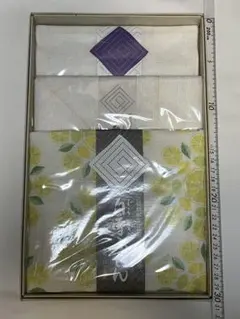 レモン柄他ふきん3枚セット