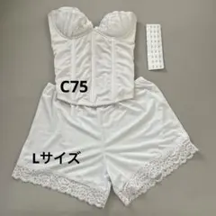 コルセット ショーツセット　ブライダルインナー　結婚式　結婚式下着