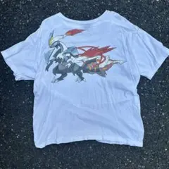 00s ホワイトキュレム!! Tシャツ 激レア ポケモン アニメ ゲーム 90s