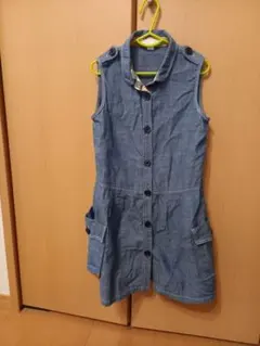Burberry Children ノースリーブワンピース デニム　三陽商会