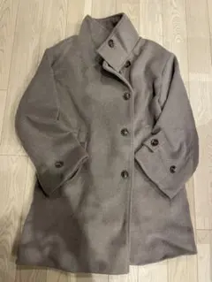 値下げ⭐︎レディース コート グレー モカ グレージュ ウール