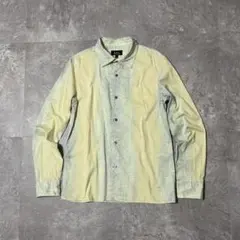 フランス製 90s A.P.C. アーペーセー 長袖シャツ パイソン ビンテージのサムネイル