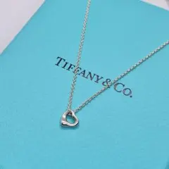 78 【オンライン限定 】ティファニー ネックレス オープンハート 7mm