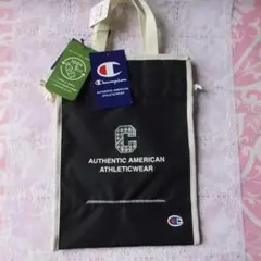 チャンピオン Champion シューズサックバッグブラックのサムネイル