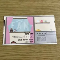 timelesz 7/13福岡昼公演 チケット半券