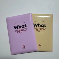 TWICE what is love？初回特典トレカ 限定 オール セット
