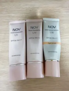 NOV UVリキッドファンデーション２本　下地1本のサムネイル
