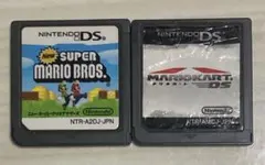 New スーパーマリオブラザーズとマリオカート DS用ソフトセット(動作確認済)
