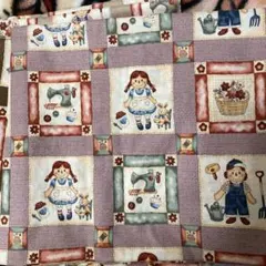 カントリーガール柄生地