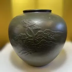 益子焼 明石庄作 鉄絵角瓶 | Mercari