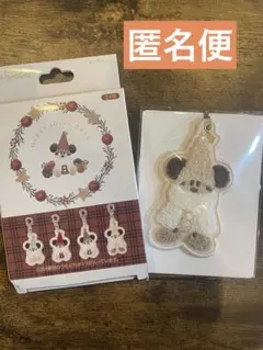 ディズニー　リルリンリン　キーチェーン　ホワイト