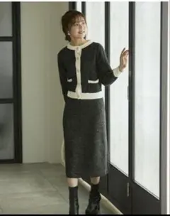 美品！PROPORTION BODYDRESSINGクラシカルニットセットアップ