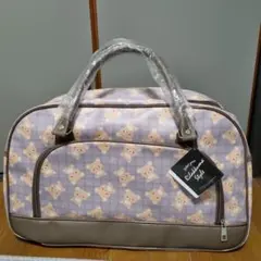 リラックマボストンバッグ Rilakkuma Style パープル色