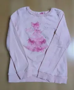 メゾピアノ プリンセス ピンク トレーナー 130